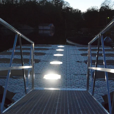 Lumière LED (RGB) pour quai Candock